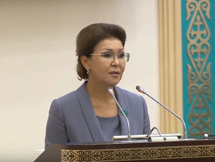 Головою верхньої палати парламенту Казахстану обрали дочку Назарбаєва