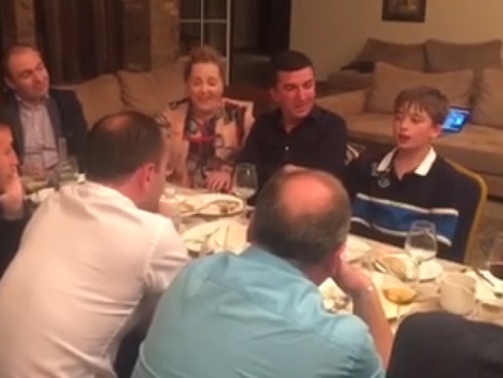 Сын Саакашвили спел с Нино Катамадзе. Видео