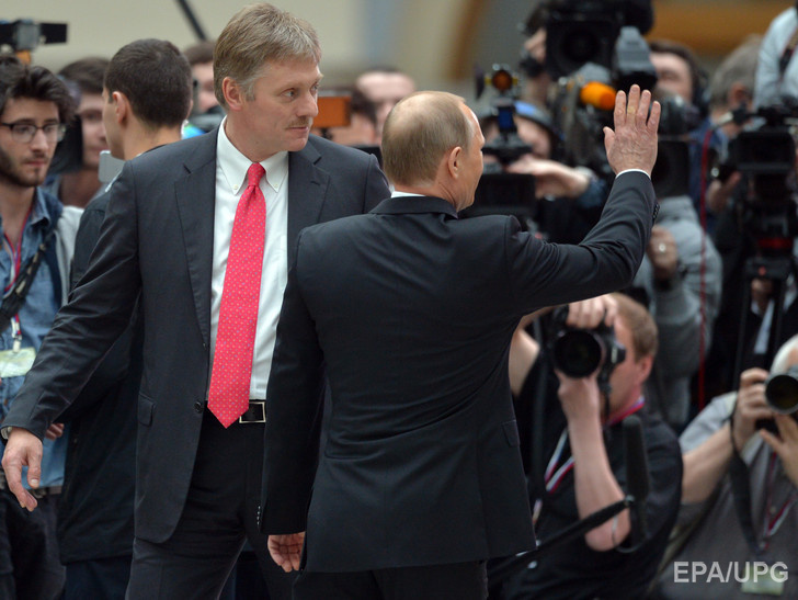 Песков: Путин обсуждал ситуацию вокруг внесенного в список 