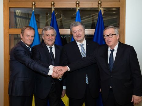 Мини-саммит Украина – ЕС. Порошенко призвал Евросоюз продолжить санкционное давление на Россию