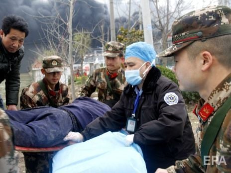 В Китае взорвался химический завод, есть погибшие. Взрыв привел к землетрясению