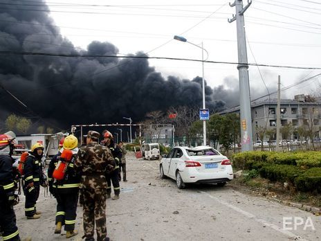 Число погибших в результате аварии на химзаводе в Китае выросло до 47 