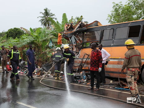У Гані зіткнулося два автобуси, загинуло щонайменше 50 осіб