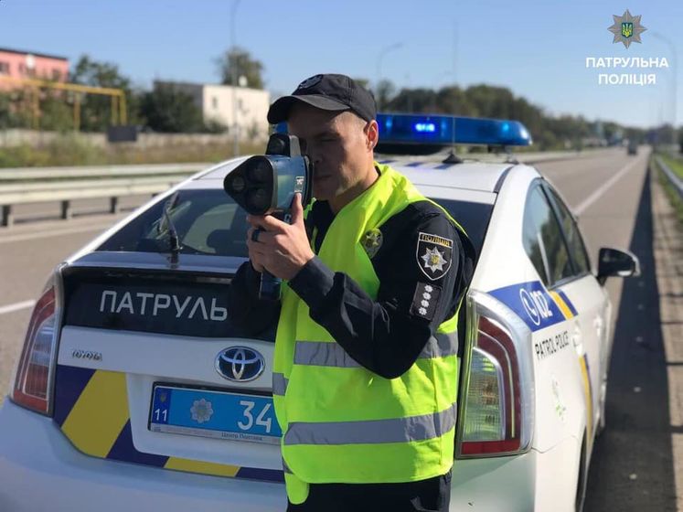 С 25 марта число радаров TruCаm для контроля скорости на дорогах Украины увеличится – патрульная полиция