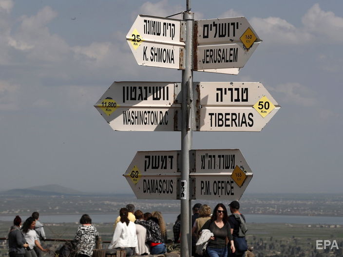 Reuters: США можуть визнати Голанські висоти ізраїльськими вже наступного тижня