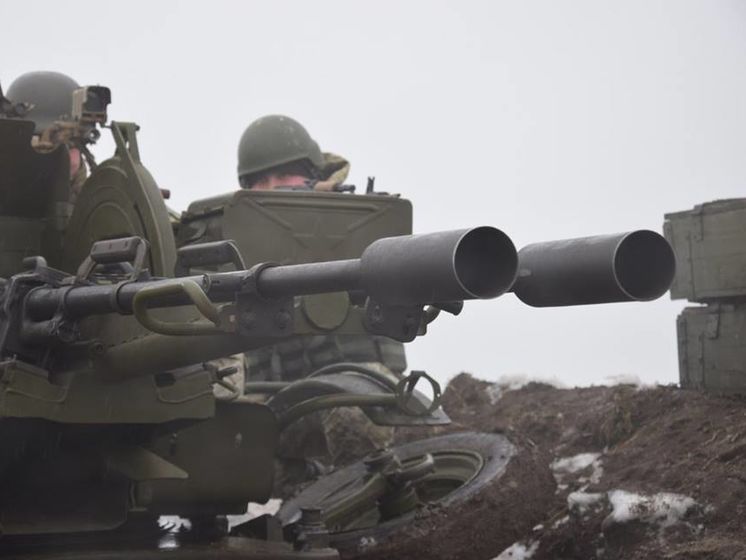 Боевики прицельно стреляли по украинским позициям возле Золотого &ndash; штаб операции Объединенных сил