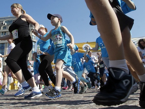 В Киеве состоялся благотворительный марафон 