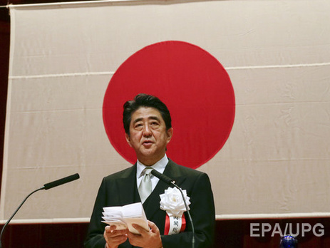 5–6 июня Украину с официальным визитом посетит премьер-министр Японии Абэ