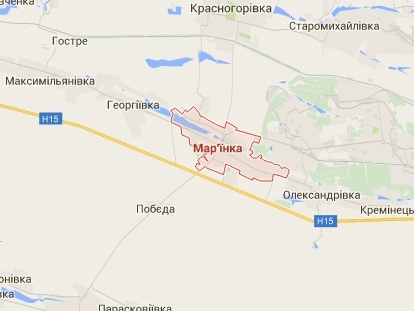 В ходе обстрела Марьинки ранены трое мирных жителей