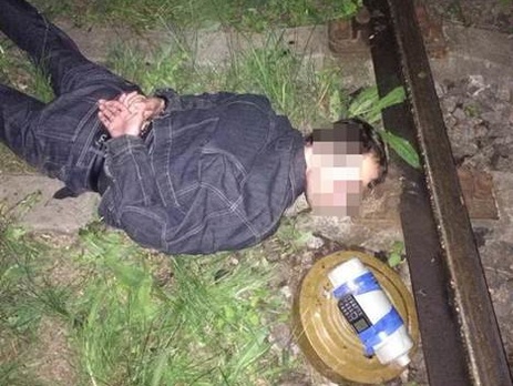 СБУ: В Харькове при попытке взорвать железную дорогу задержан диверсант 