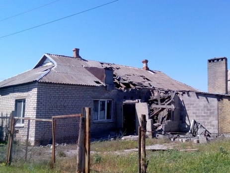 Штаб АТО: С начала июня террористы обстреляли Широкино более 30 раз