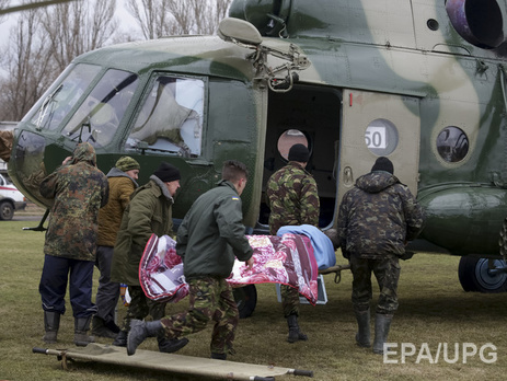 ОГА: В больницы Днепропетровска за сутки доставили 31 раненного бойца из зоны АТО