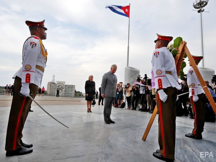 Принц Чарльз став першим членом королівської родини Британії, який відвідав Кубу