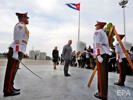 Принц Чарльз став першим членом королівської родини Британії, який відвідав Кубу