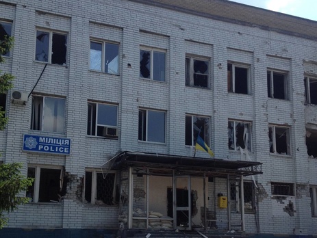 Аброськин: Марьинский райотдел милиции восстанавливают после его освобождения от боевиков