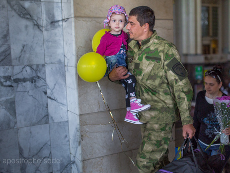 Бойцы 25 батальона 