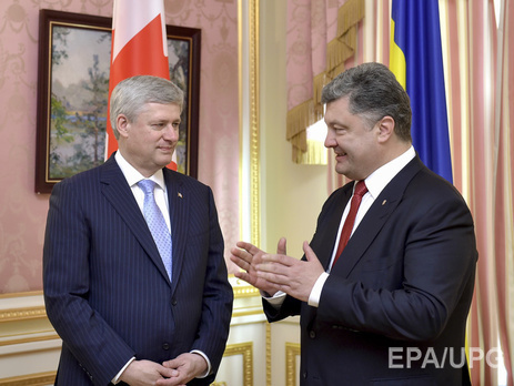 Порошенко: Речь о поставках летального оружия из Канады не идет