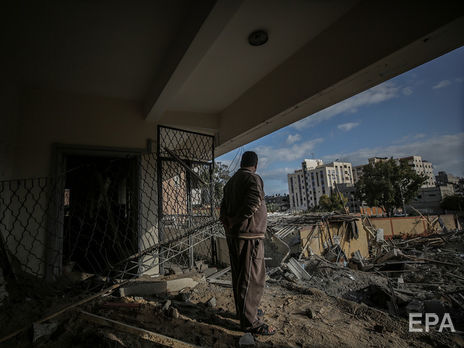 Армия Израиля нанесла удар по сектору Газа в ответ на ракетный обстрел. Фоторепортаж