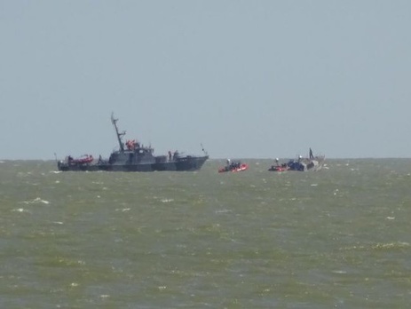 МВД: Один из пострадавших в результате взрыва катера Госпогранслужбы в Мариуполе умер в больнице