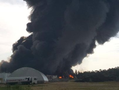 Волонтер Солошенко: Нацгвардии для тушения пожара нужны респираторы