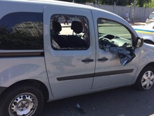 Погоня и стрельба в центре Киева. Видео