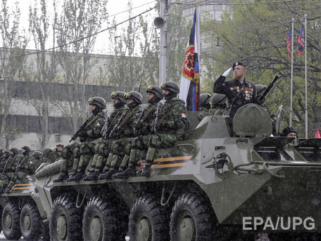 Пресс-центр АТО: В районе Тельманово зафиксирована значительная концентрация бронетехники боевиков