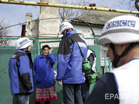 ОБСЕ: Жители Горловки угрожали наблюдателям миссии