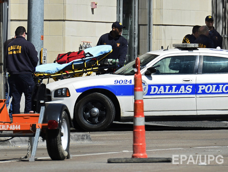 Неизвестные обстреляли полицейский участок в Далласе
