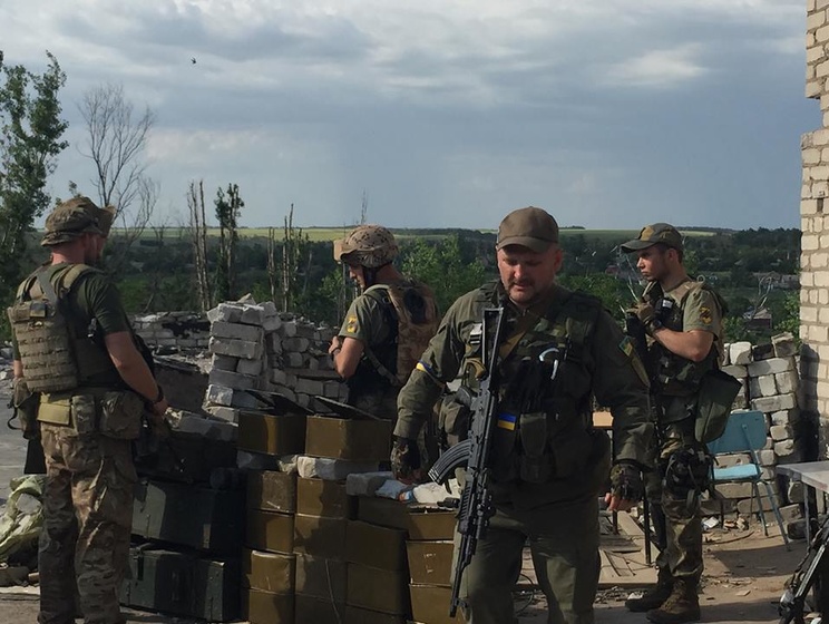 Шкиряк: Боевики больше часа обстреливали силы АТО в Широкино из тяжелой артиллерии и минометов