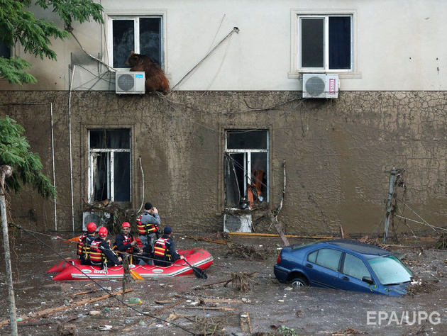 МВД Грузии: В результате наводнения в Тбилиси и его окрестностях 24 человека считаются пропавшими без вести