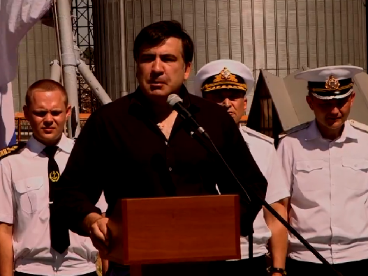 Саакашвили: Штаб Военно-морских сил будет располагаться в Одессе