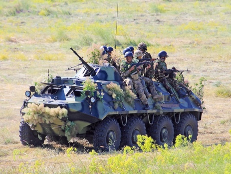 Украинские ВМС провели учения в Одесской области. Фоторепортаж