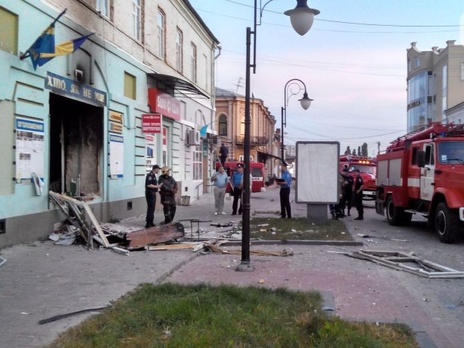 СМИ: В Сумах взорвался офис 