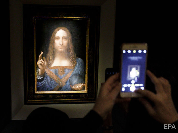 В Абу-Дабі не можуть знайти картину Леонардо да Вінчі, придбану на аукціоні за рекордні $450 млн – ЗМІ