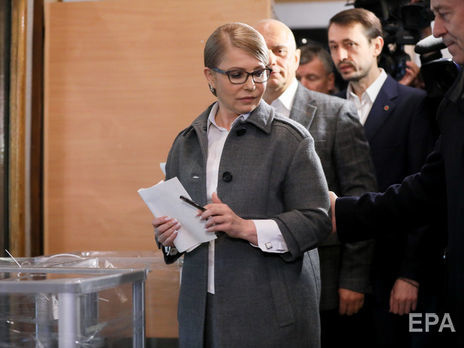 Тимошенко: Я просила бы сейчас общество не воспринимать экзит-полл как истину в последней инстанции