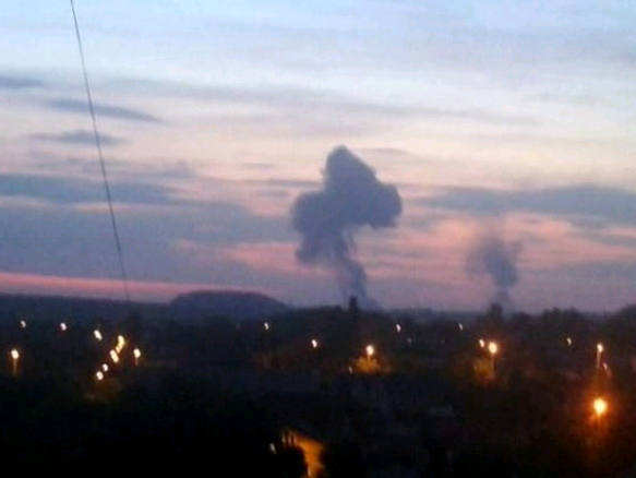 В Донецке произошел взрыв на заводе химических изделий