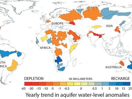 NASA предупреждает о критическом истощении запасов грунтовых вод на планете