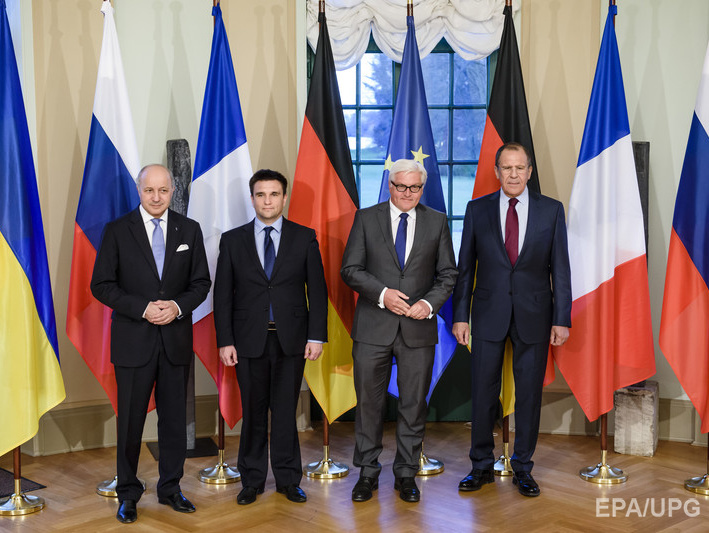 МИД Франции: 23 июня в Париже встретятся министры иностранных дел "нормандской четверки"