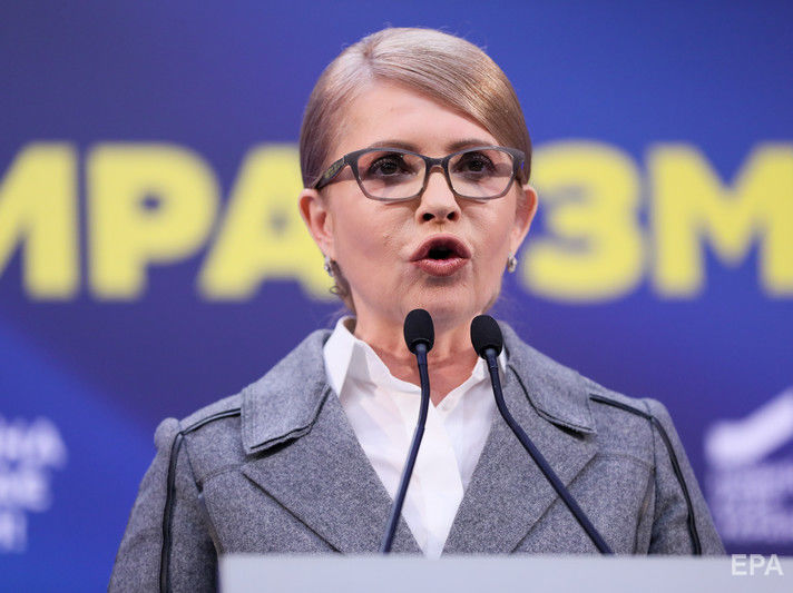 Тимошенко: У частині результатів Порошенка вибори сфальсифіковані