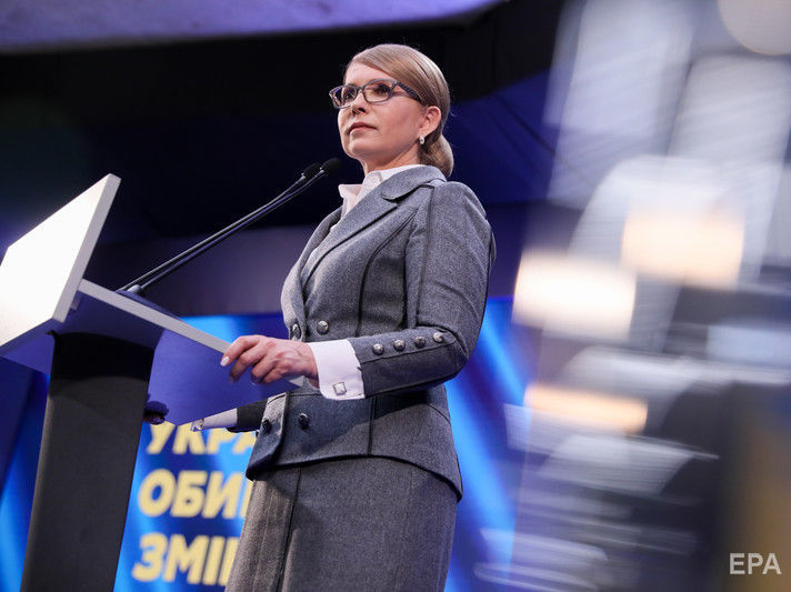 Тимошенко заявила, що не може закликати українців голосувати ні за Порошенка, ні за Зеленського у другому турі