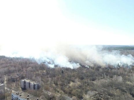 У Чорнобильській зоні сталася пожежа – загорілося 20 га трави