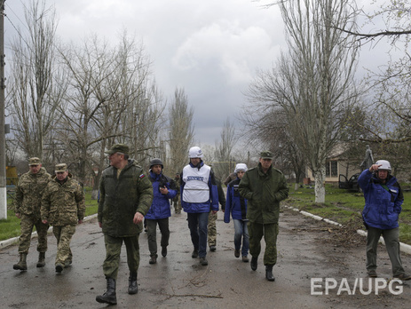 ОБСЕ: В "ДНР" из зоны отведения исчезает тяжелое вооружение