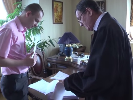 ГПУ: У главы Апелляционного суда Киева Чернушенко нашли постановления в делах, вынесенные до начала заседаний. Видео 