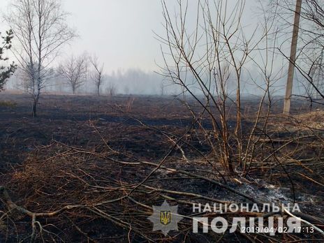 Причиною пожежі в Чорнобильській зоні стали недопалки, кинуті 