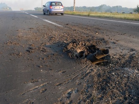 Под Полтавой взорвался грузовик с боеприпасами для АТО