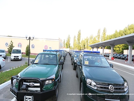 Пограничники получили 70 новых автомобилей. Видео