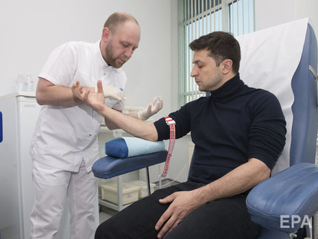 Зеленский опубликовал отрицательные результаты своего теста на наркотики – сначала от 2 апреля, а потом от 5-го