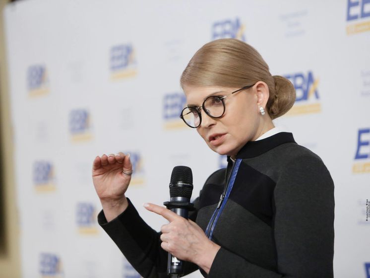 Тимошенко не ответила на предложение вести дебаты Зеленского и Порошенко – представитель шоумена