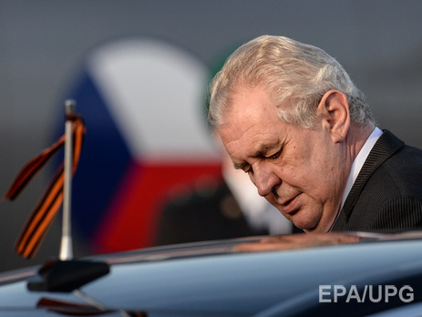 Земан: Чехия готова принимать беженцев из Украины