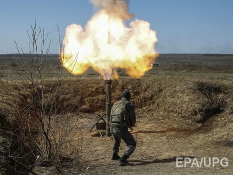 Штаб АТО: За день боевики 35 раз обстреляли позиции ВСУ